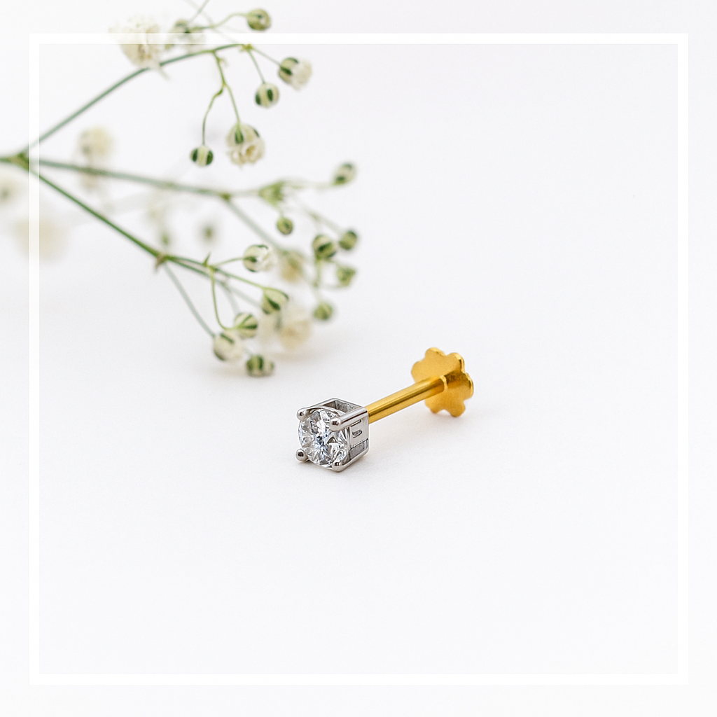 Diamond nose pin