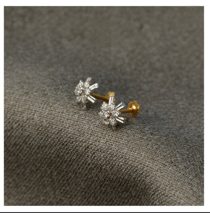 Diamond ear stud