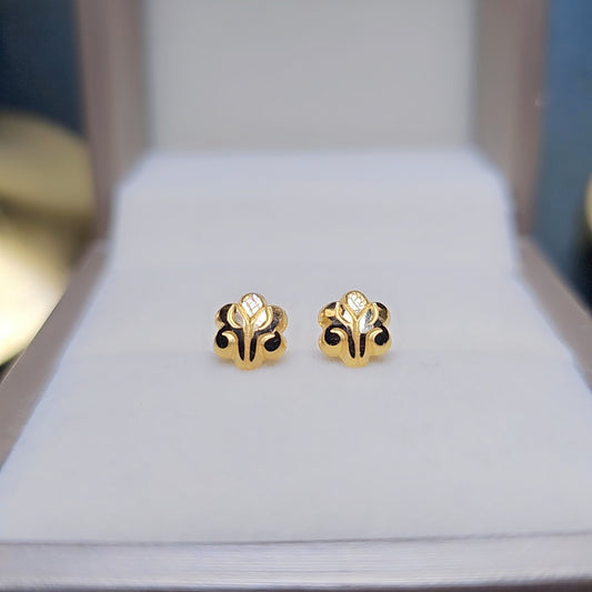 Ear studs 21.ct